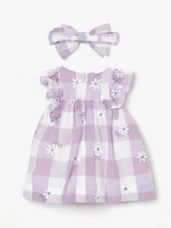 Abito con fascia Liu Jo in cotone check