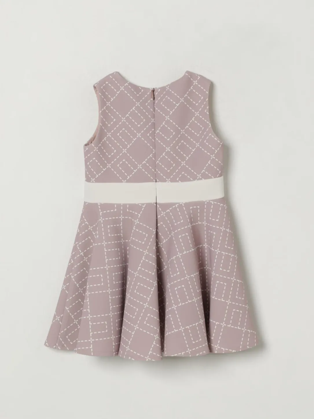 Abito con logo all-over Elisabetta Franchi La Mia Bambina