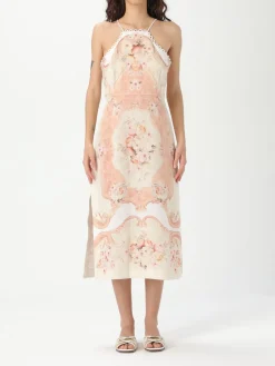 Abito di lino stampato Twinset