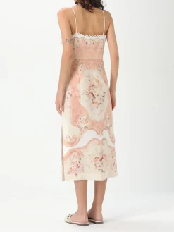 Abito di lino stampato Twinset