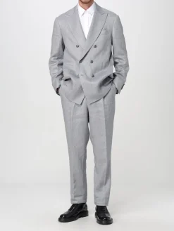 Abito doppiopetto Brunello Cucinelli in lino