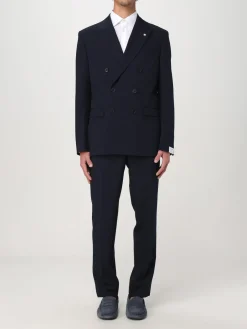 Abito doppiopetto Manuel Ritz in misto viscosa