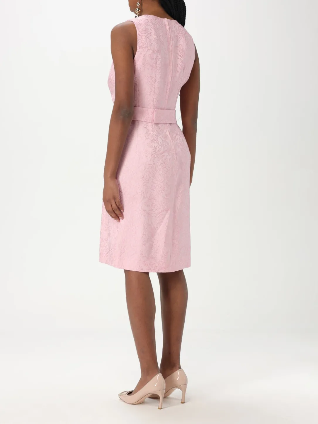 Abito Etro in misto seta con stampa Paisley