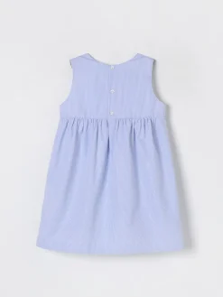 Abito in cotone a righe Web Gucci