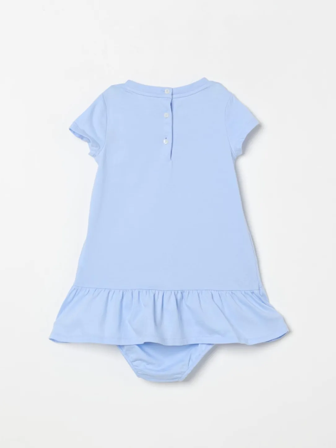 Abito in cotone Bear Polo Ralph Lauren con culotte