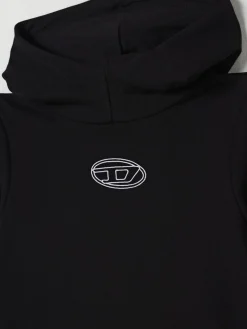 Abito in cotone con cappuccio Oval D Diesel