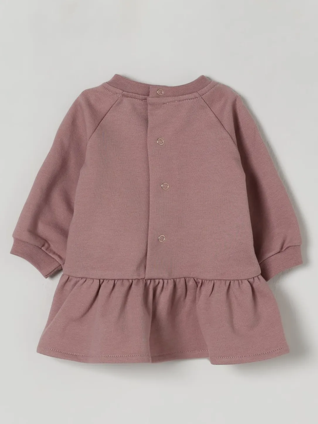 Abito in cotone con logo Elisabetta Franchi La Mia Bambina