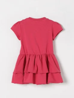 Abito in cotone con logo Moncler