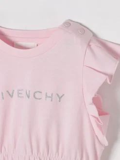 Abito in cotone con logo Givenchy