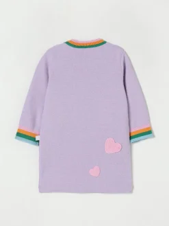 Abito in cotone e lana Stella McCartney Kids