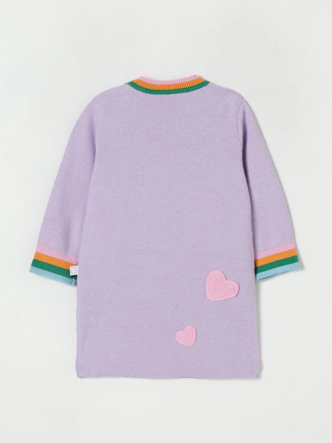 Abito in cotone e lana Stella McCartney Kids