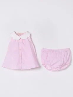 Abito in cotone Elisabetta Franchi La Mia Bambina