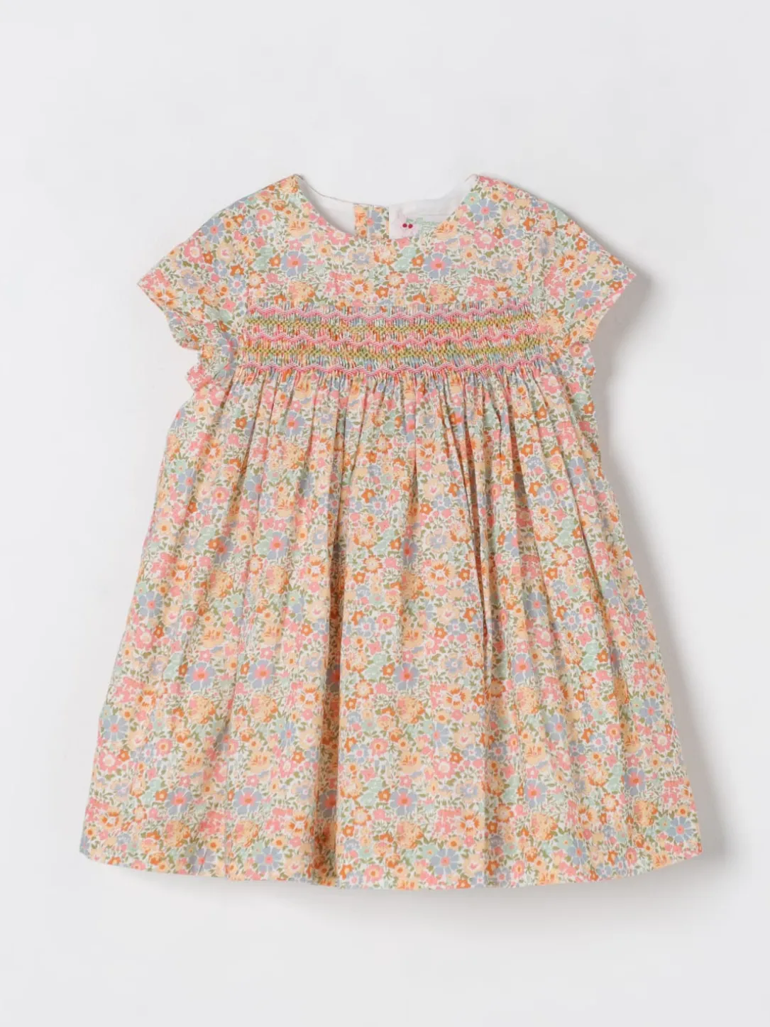 Abito in cotone floreale Bonpoint