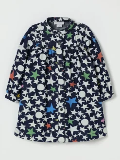 Abito in cotone stampato Stella McCartney Kids