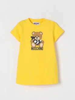 Abito in cotone Teddy Toy Moschino