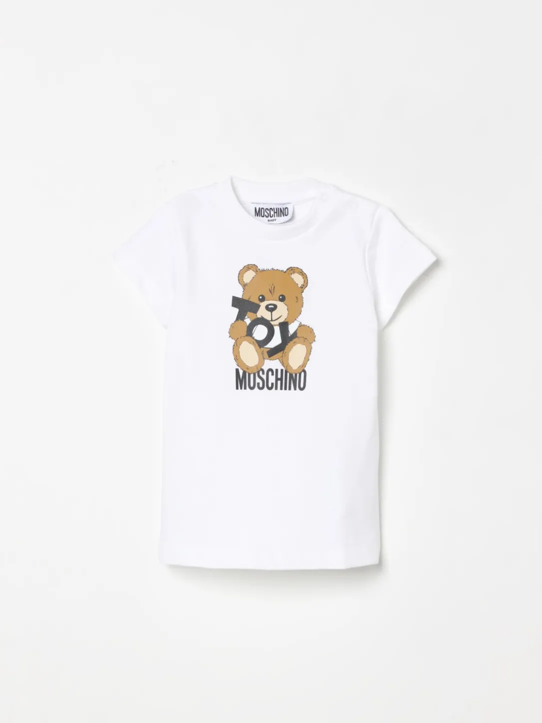 Abito in cotone Teddy Toy Moschino