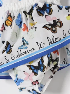 Abito in jersey con stampa farfalle Dolce & Gabbana