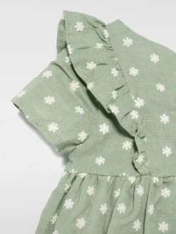 Abito in lino a pois Tartine Et Chocolat