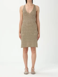 Abito in maglia di viscosa lurex Twinset