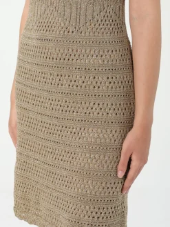 Abito in maglia di viscosa lurex Twinset