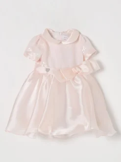 Abito in organza con paillettes Monnalisa