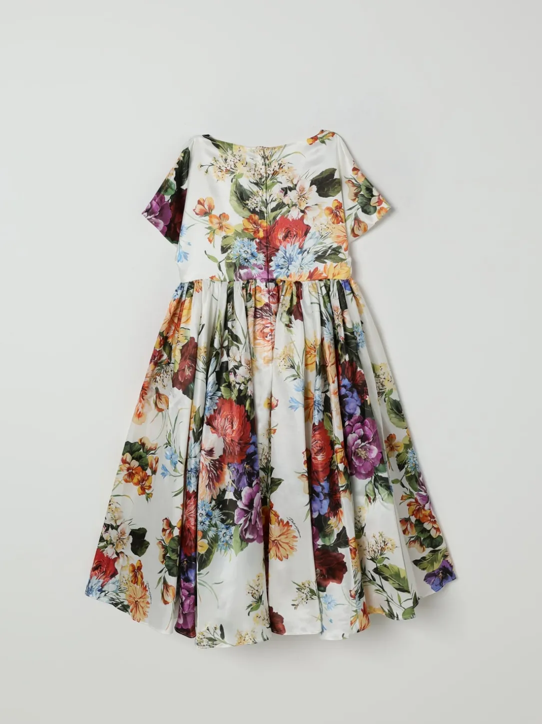 Abito in popeline floreale Dolce & Gabbana