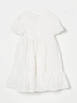 Abito in sangallo con Teddy traforato Moschino