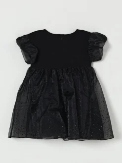 Abito in tulle con strass Karl Lagerfeld Kids