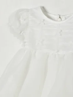 Abito in tulle Monnalisa con fiori