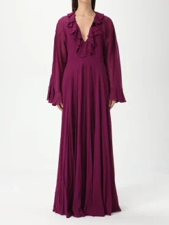 Abito lungo in viscosa Twinset