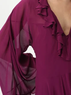 Abito lungo in viscosa Twinset