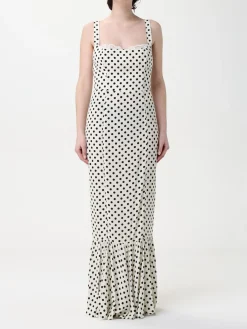 Abito Mar De Margaritas in jersey con stampato