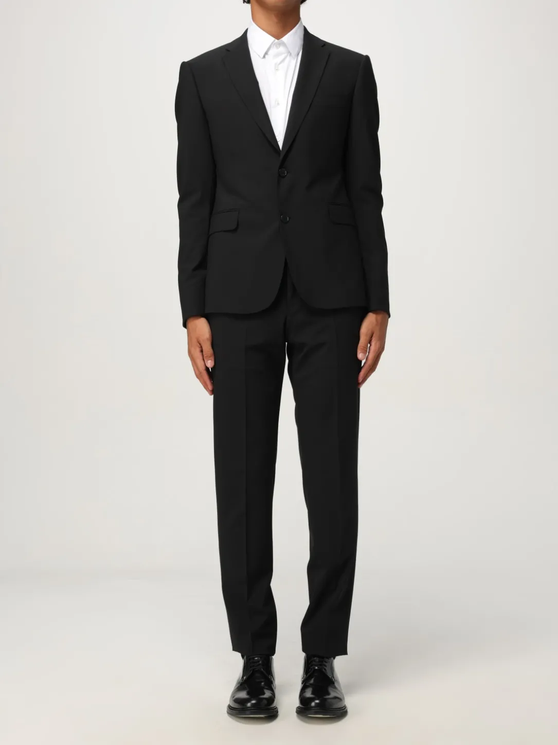 Abito monopetto Emporio Armani in lana vergine