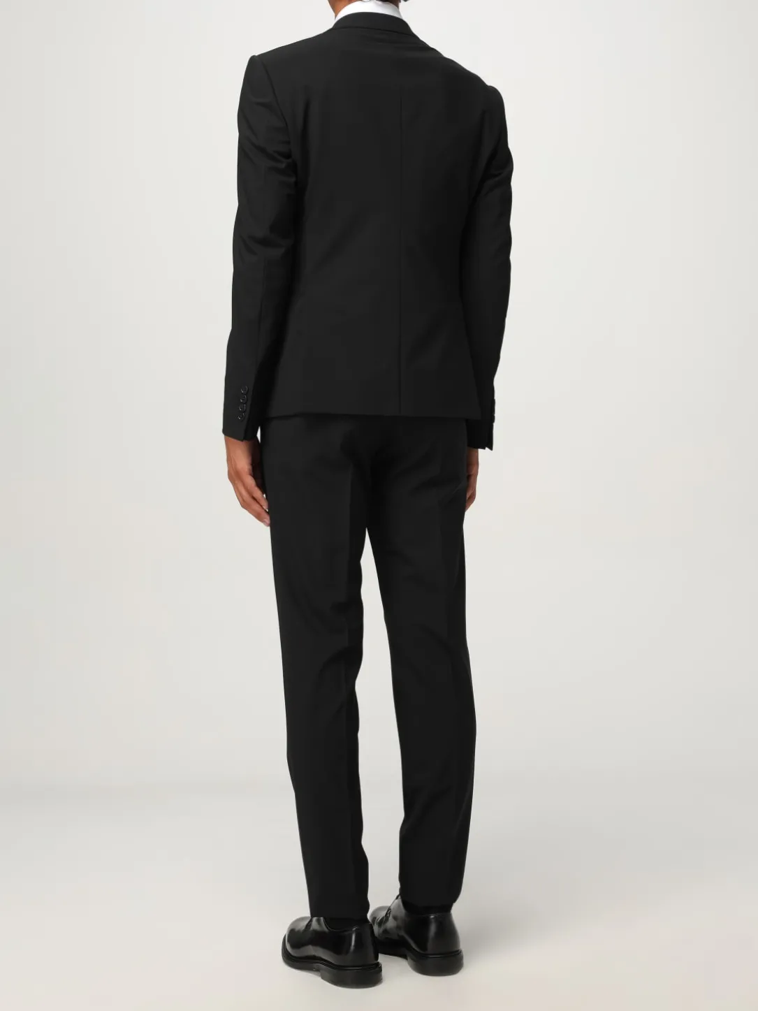 Abito monopetto Emporio Armani in lana vergine