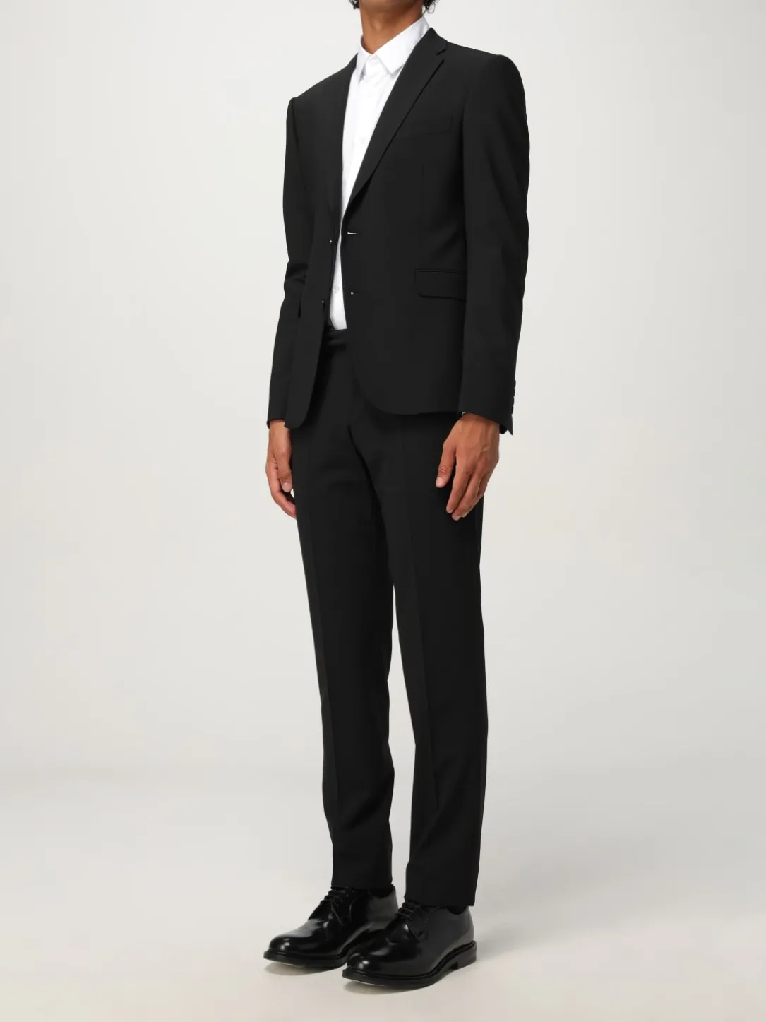 Abito monopetto Emporio Armani in lana vergine