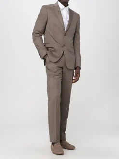 Abito monopetto Zegna in misto lana e Mohair