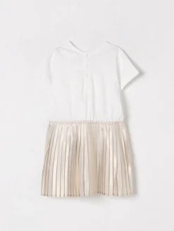 Abito plissettato in cotone Michael Kors