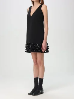 Abito Self-Portrait in crepe con paillettes