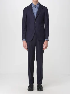 Abito Tagliatore in lana vergine con motivo gessato