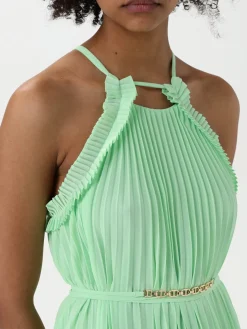 Abito Twinset in crêpe plissettato