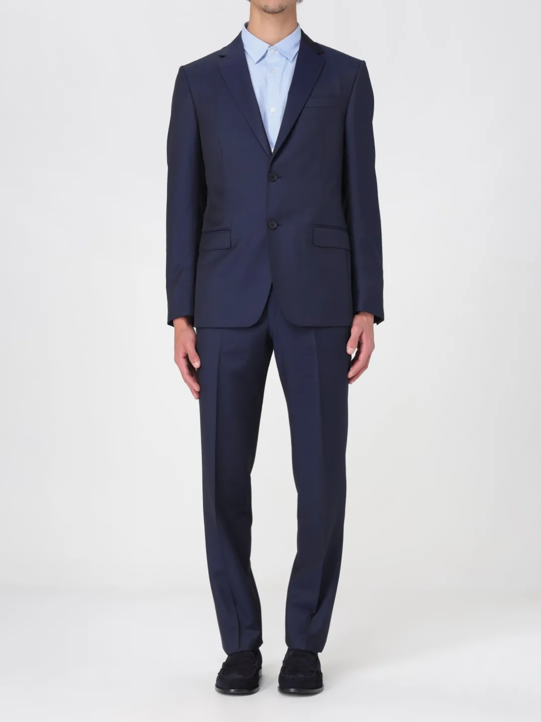 Abito Zegna a monopetto in lana