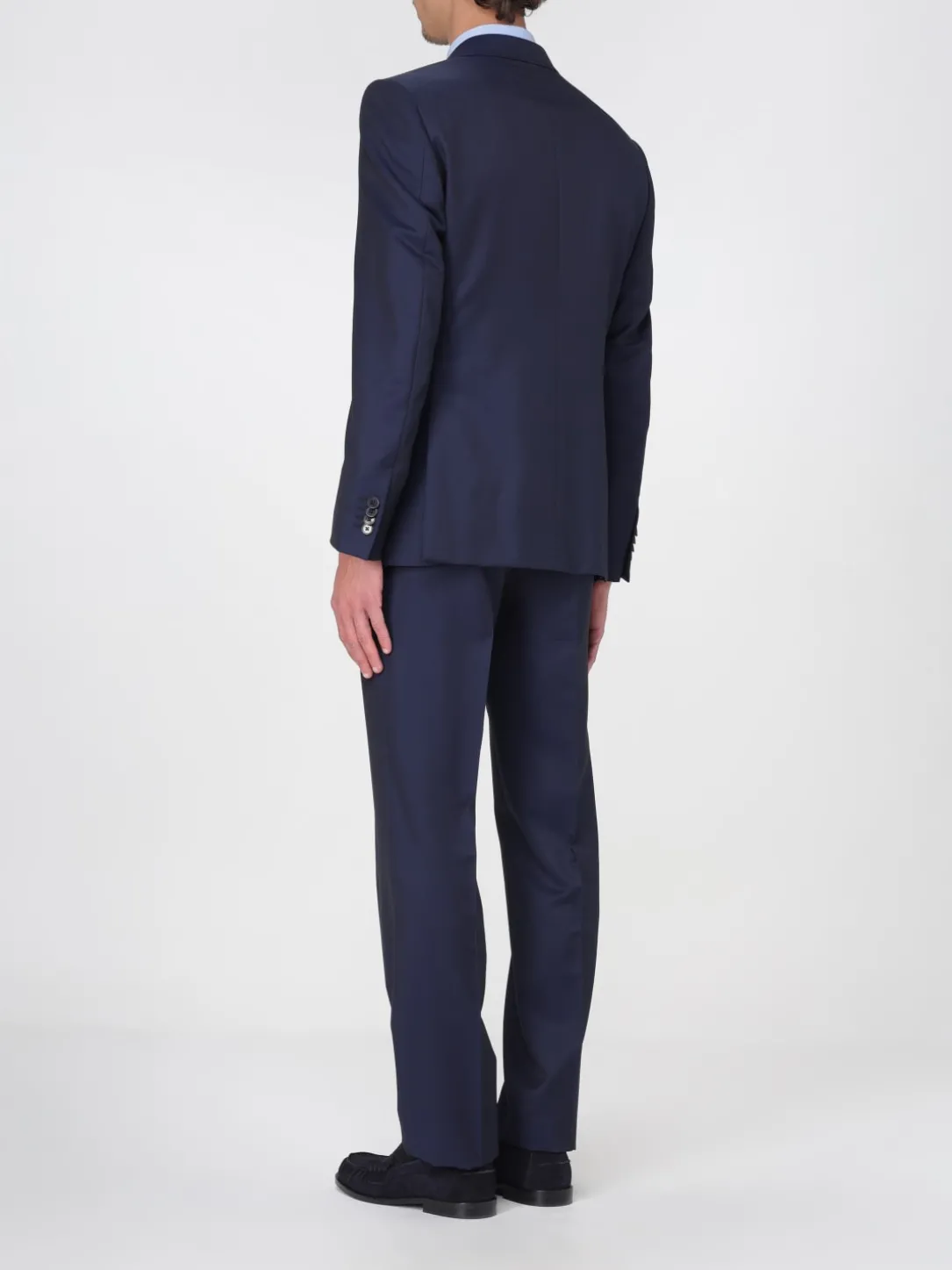 Abito Zegna a monopetto in lana