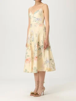 Abito Zimmermann in lino con stampa floreale