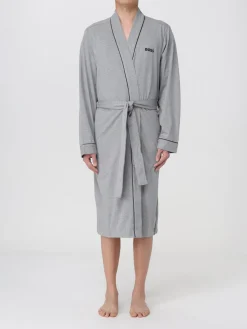 Accappatoio Kimono in cotone Boss
