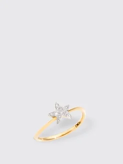 Anello mini icon stella og e diamanti