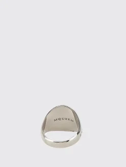 Anello Skull McQueen in ottone