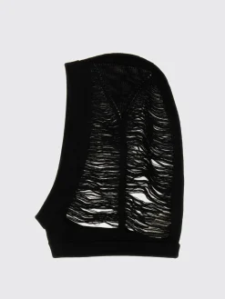 Balaclava Rick Owens in lana sfrangiata
