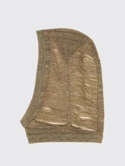 Balaclava Rick Owens in lana sfrangiata