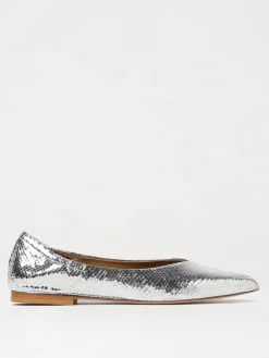 Ballerina Anna F. in pelle laminata stampa pitone