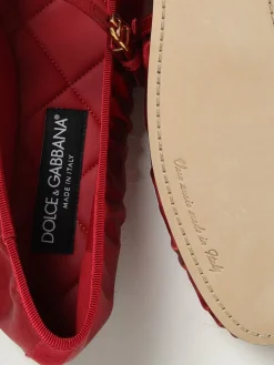 Ballerina Dolce & Gabbana in raso drappeggiato